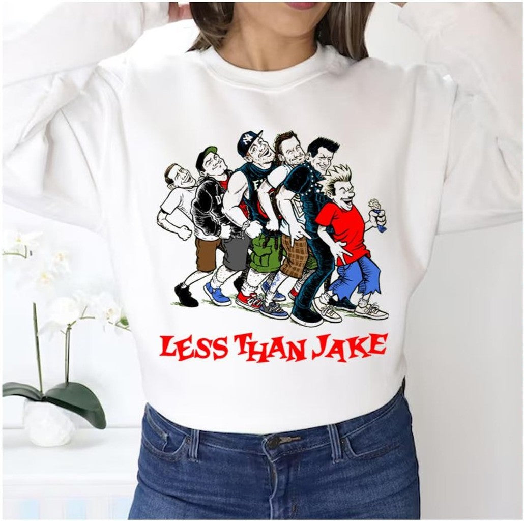 Nervous In The Alley Less Than Jake Unisex Hoodie