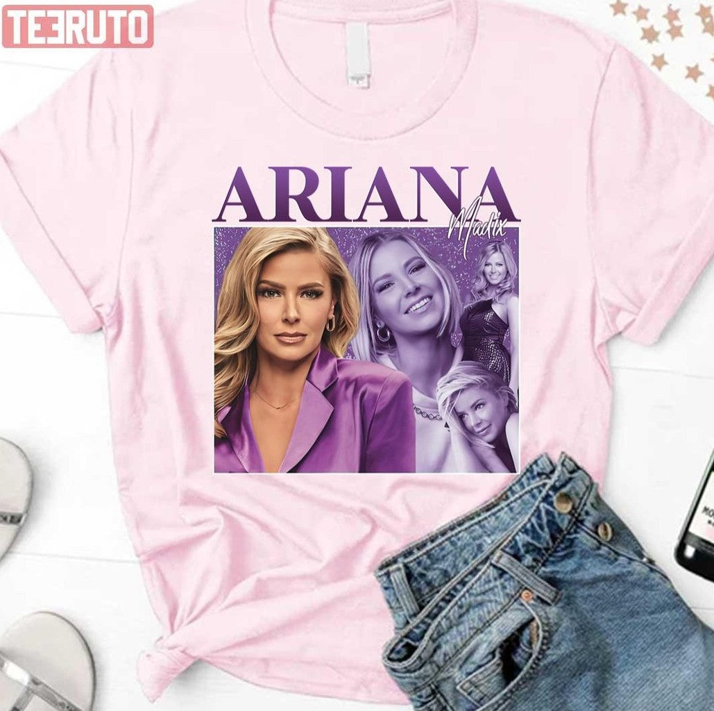 Purple Ariana Madix Vanderpump Rules Unisex T-Shirt