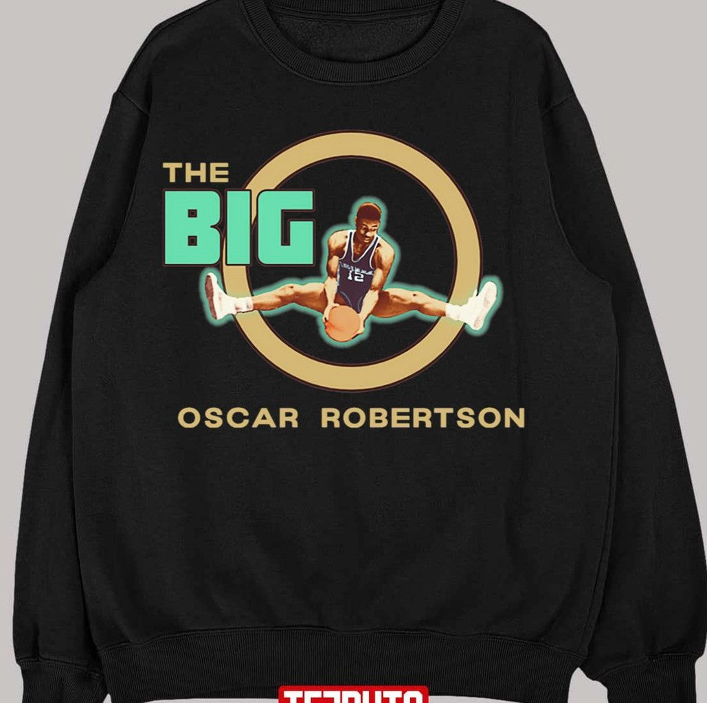 Oscar Robertson Funny Basketball Design Unisex Sweatshirt