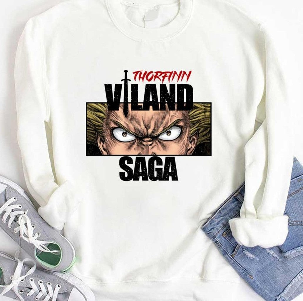 Angry Eyes Thorfinn Vinland Saga Art Unisex Hoodie