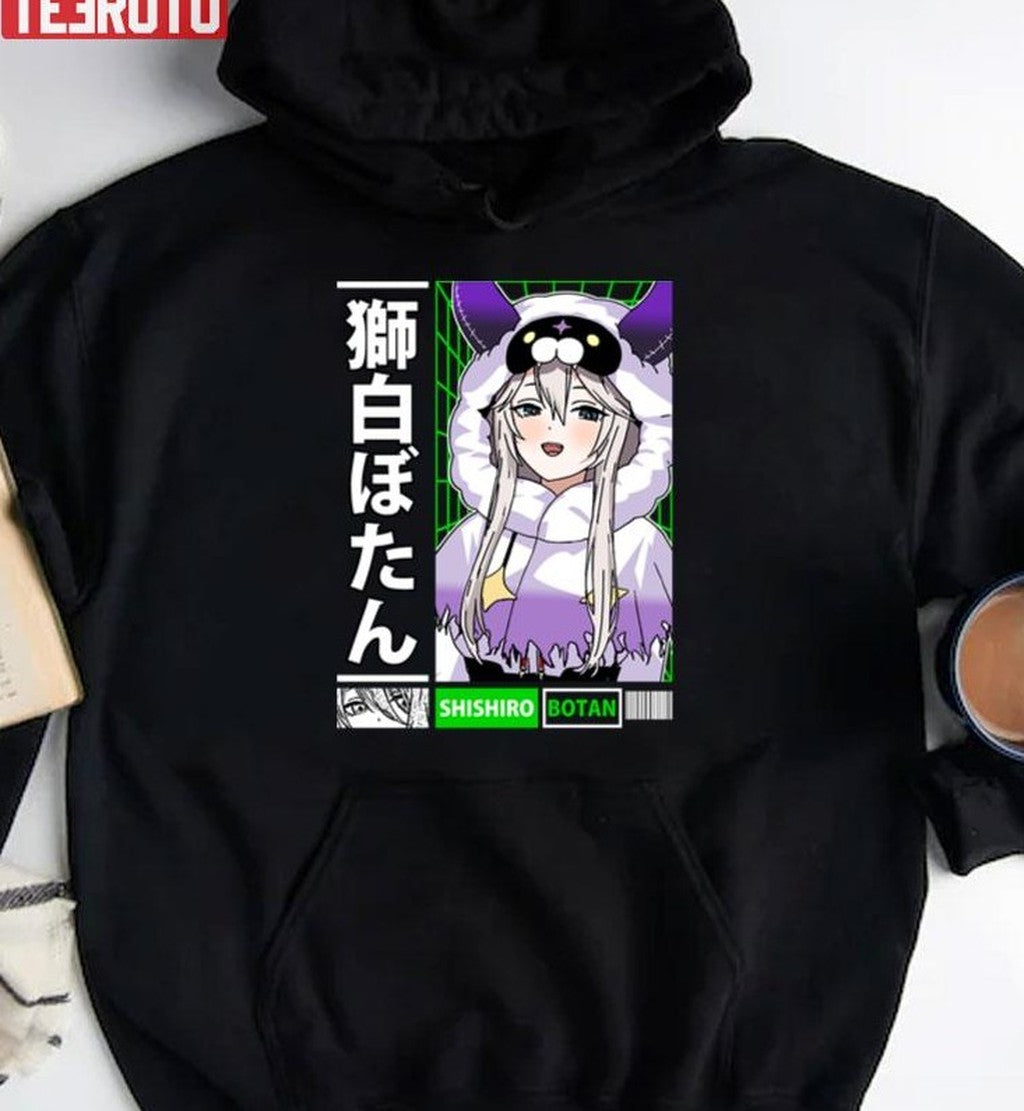 Shishiron Darkness Hololive Shishiro Botan Unisex T-Shirt