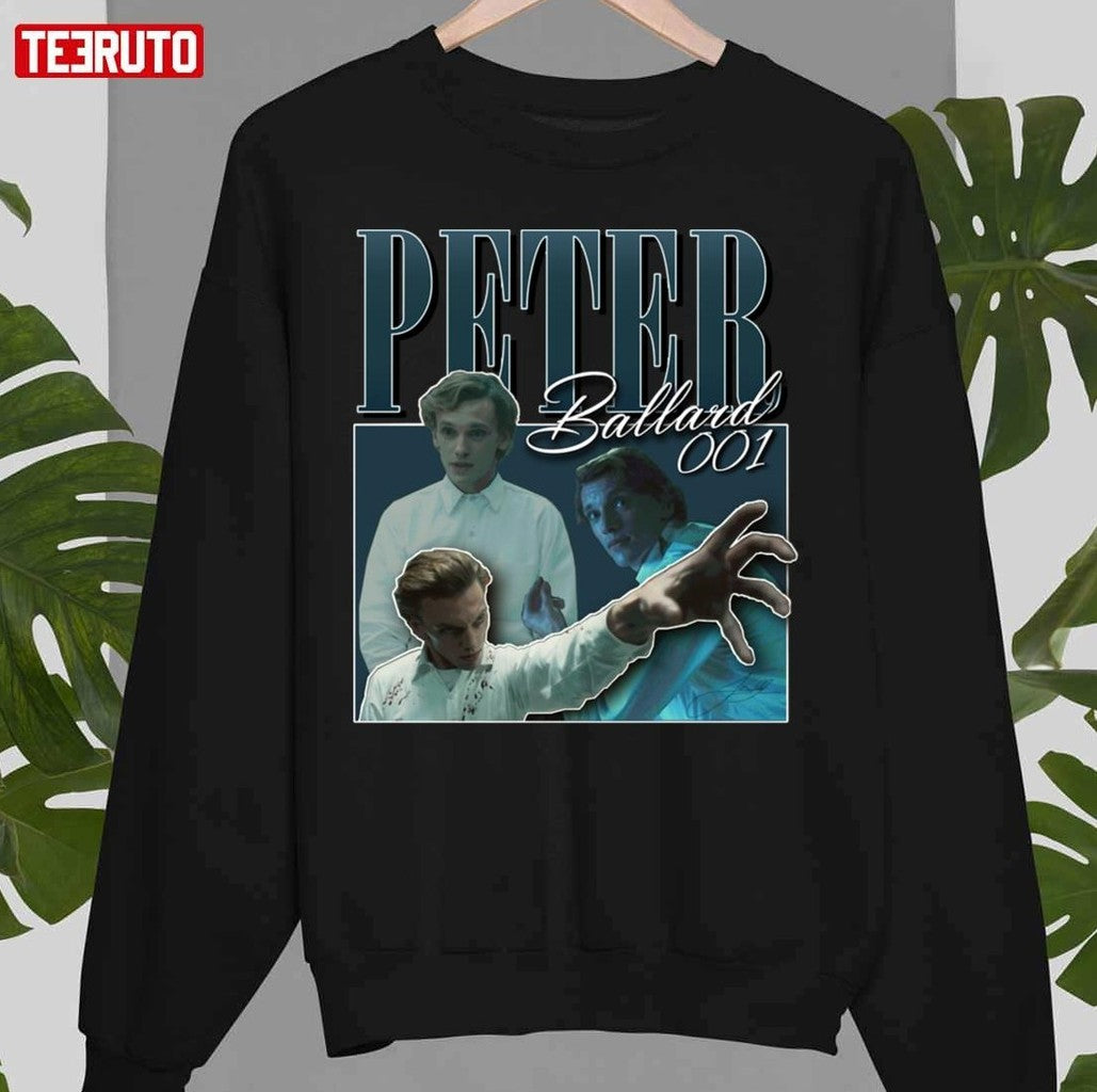 Peter Ballard 001 Retro Jamie Campbell Bower Stranger Things Season 4 Unisex T-Shirt