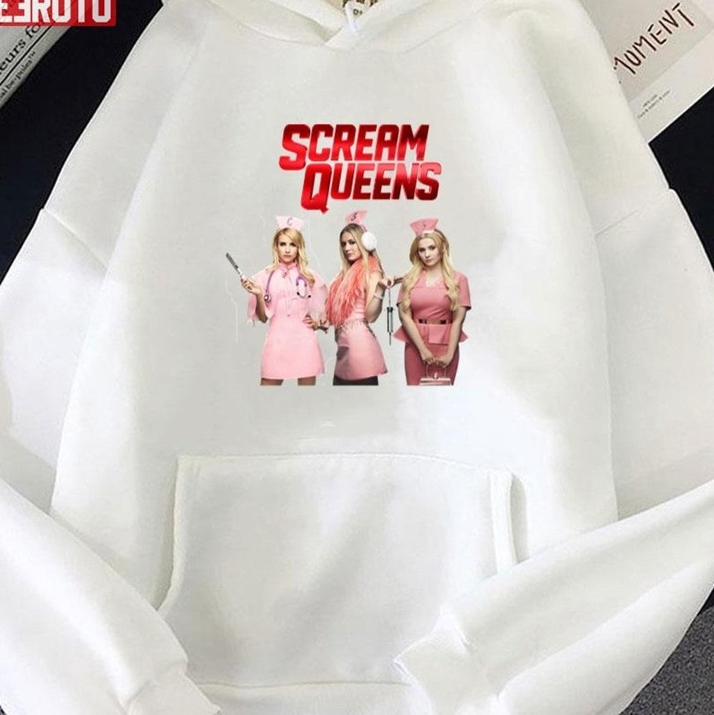 Beautiful Scream Queens Halloween Movie Vintage Unisex T-shirt