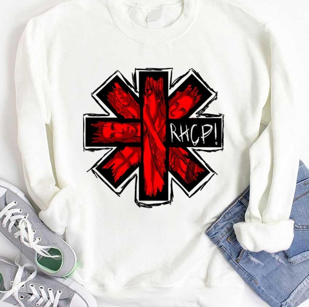RHCP Red Hot Chili Peppers Logo Fanart Unisex T-shirt