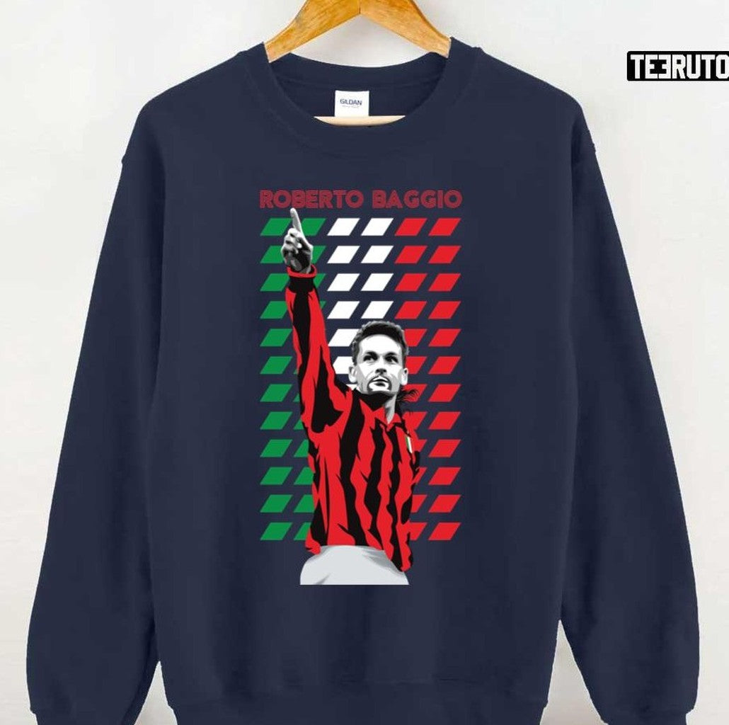 Roberto Baggio National Footbal Team Unisex Sweatshirt
