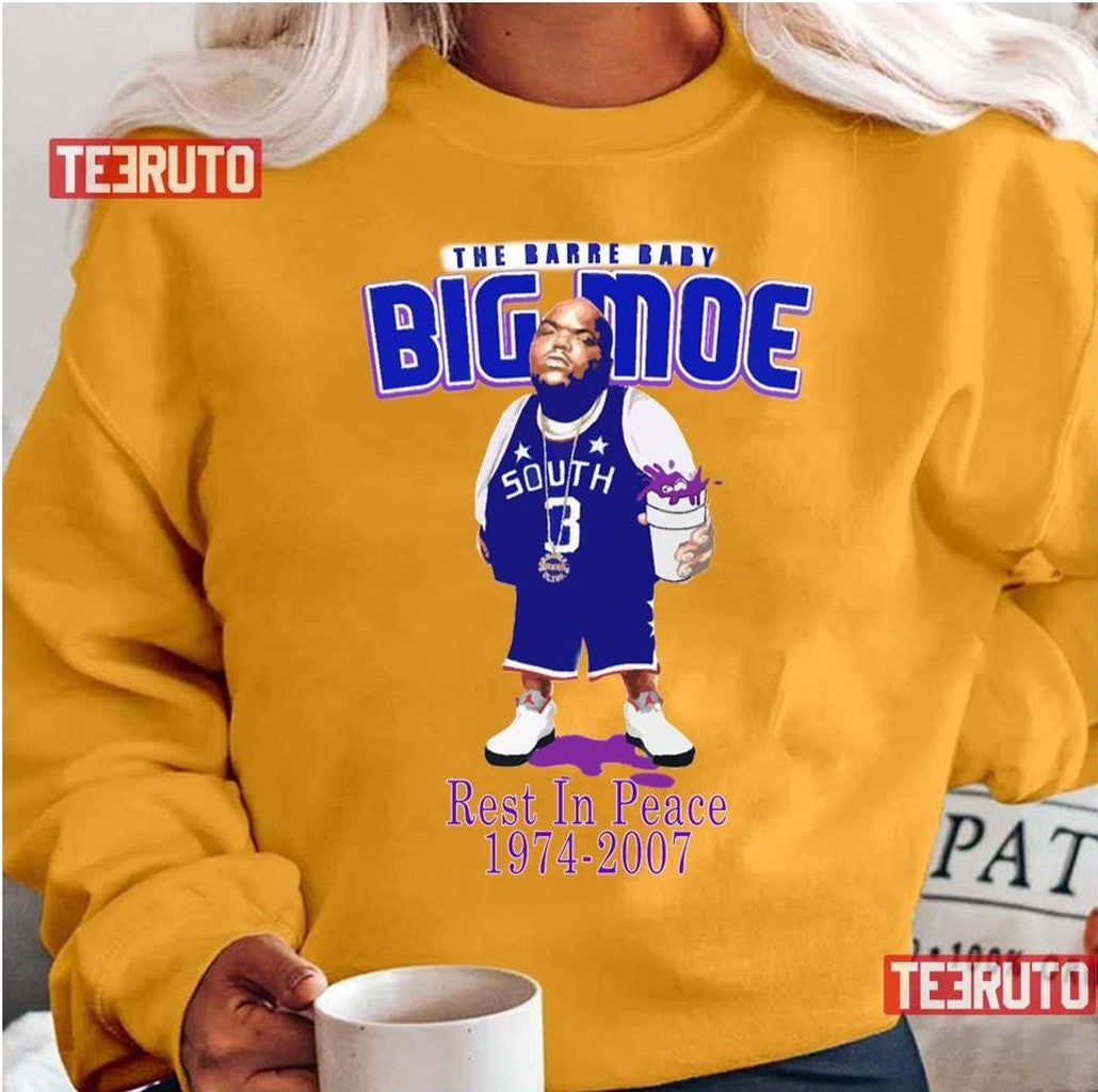 Big Moe The Barre Baby Rip Inspired Design Unisex T-Shirt