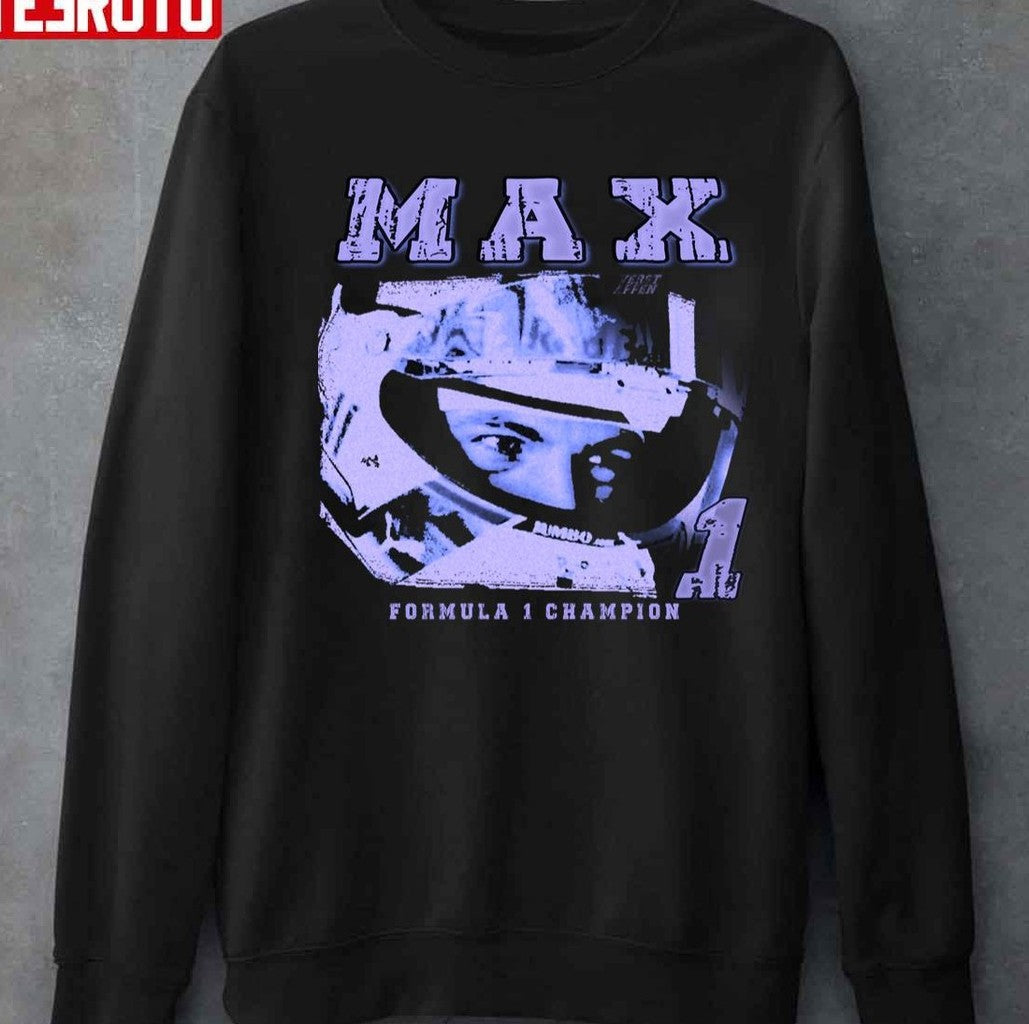 The Dutch Lion Red Bull 90s Vintage Max Verstappen F1 Champion Unisex T-shirt