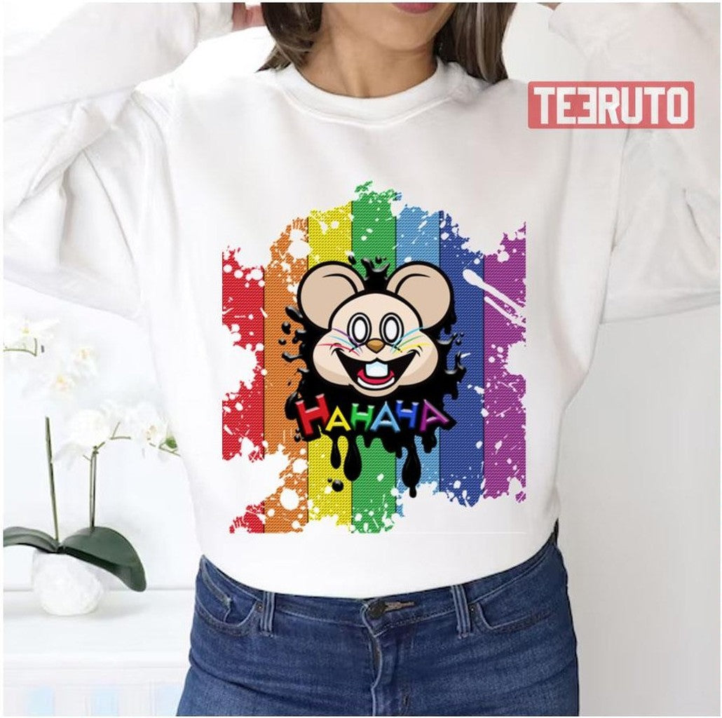 Six Nine Rat Paint Drip 6ix9ine Unisex Sweatshirt