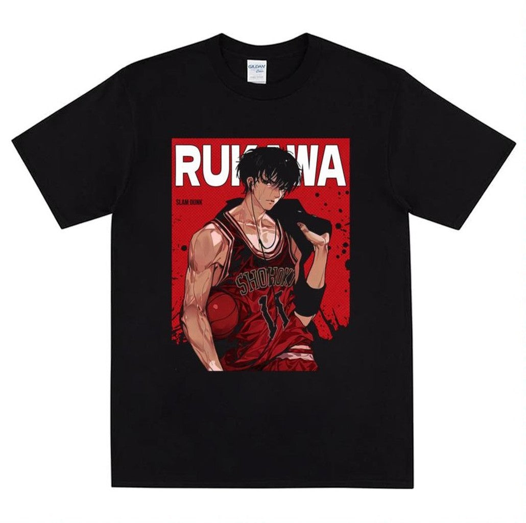 Rukawa Slam Dunk Red Comic Design Unisex Sweatshirt