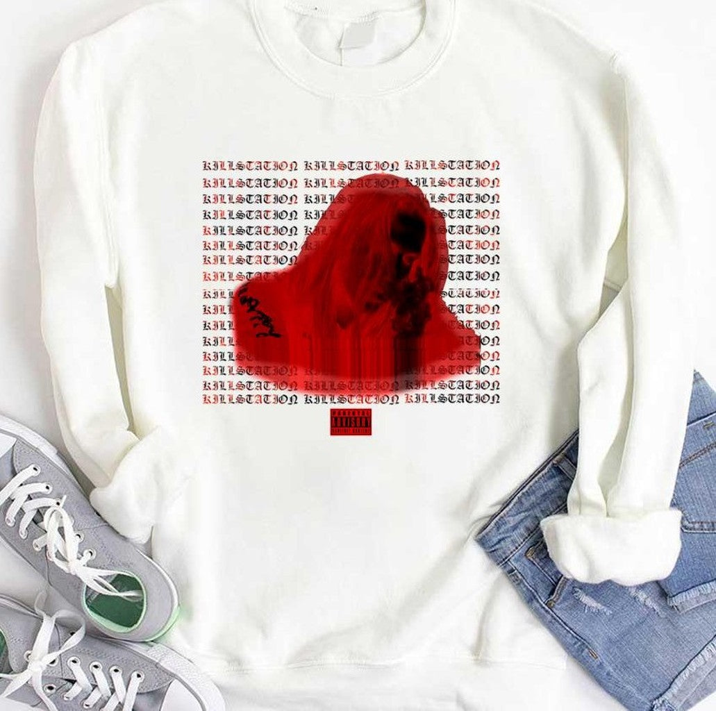 Repeat Redblack Killstation Unisex Hoodie