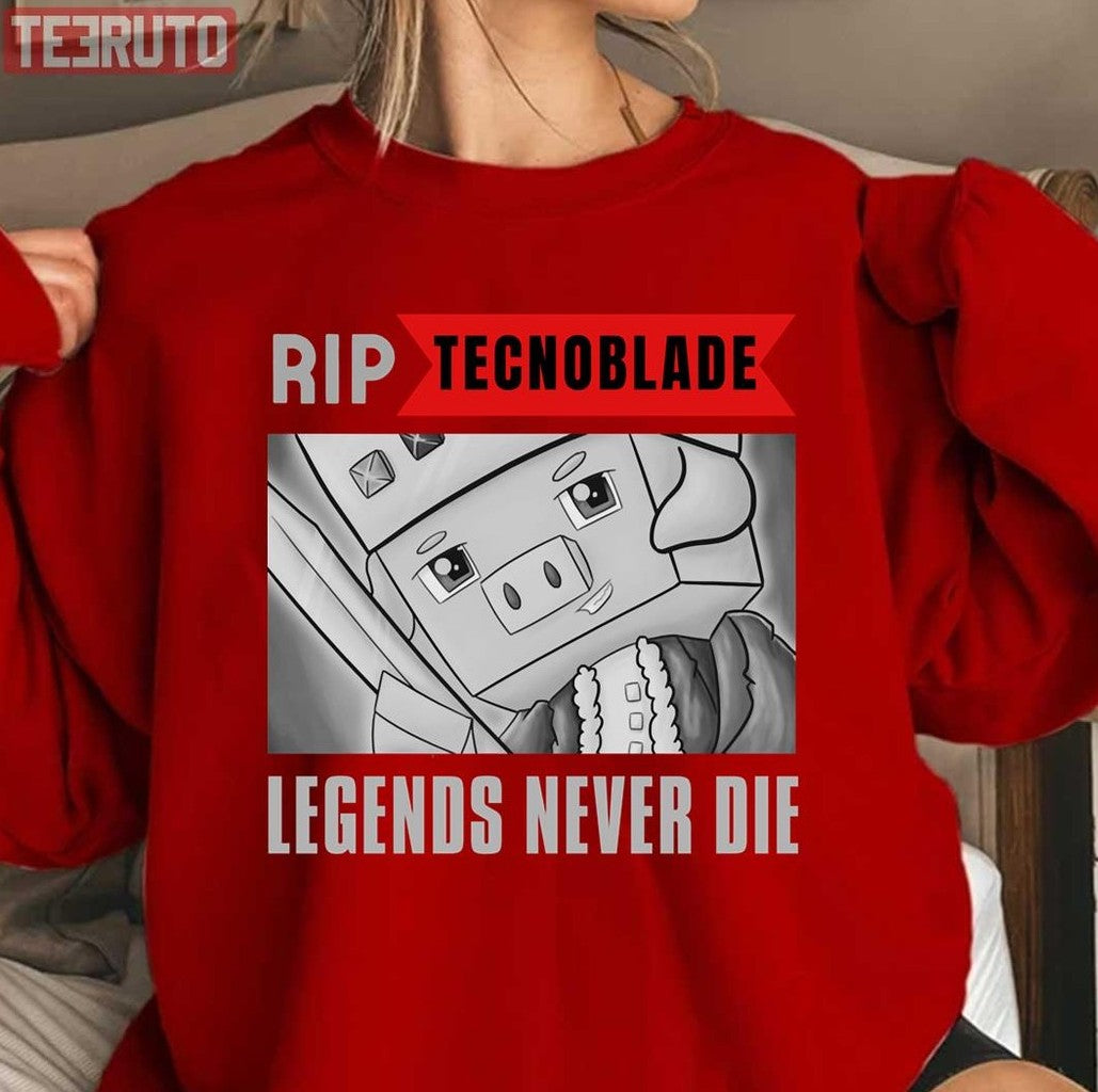 Rip Tecnoblade Legends Never Die Unisex T-Shirt