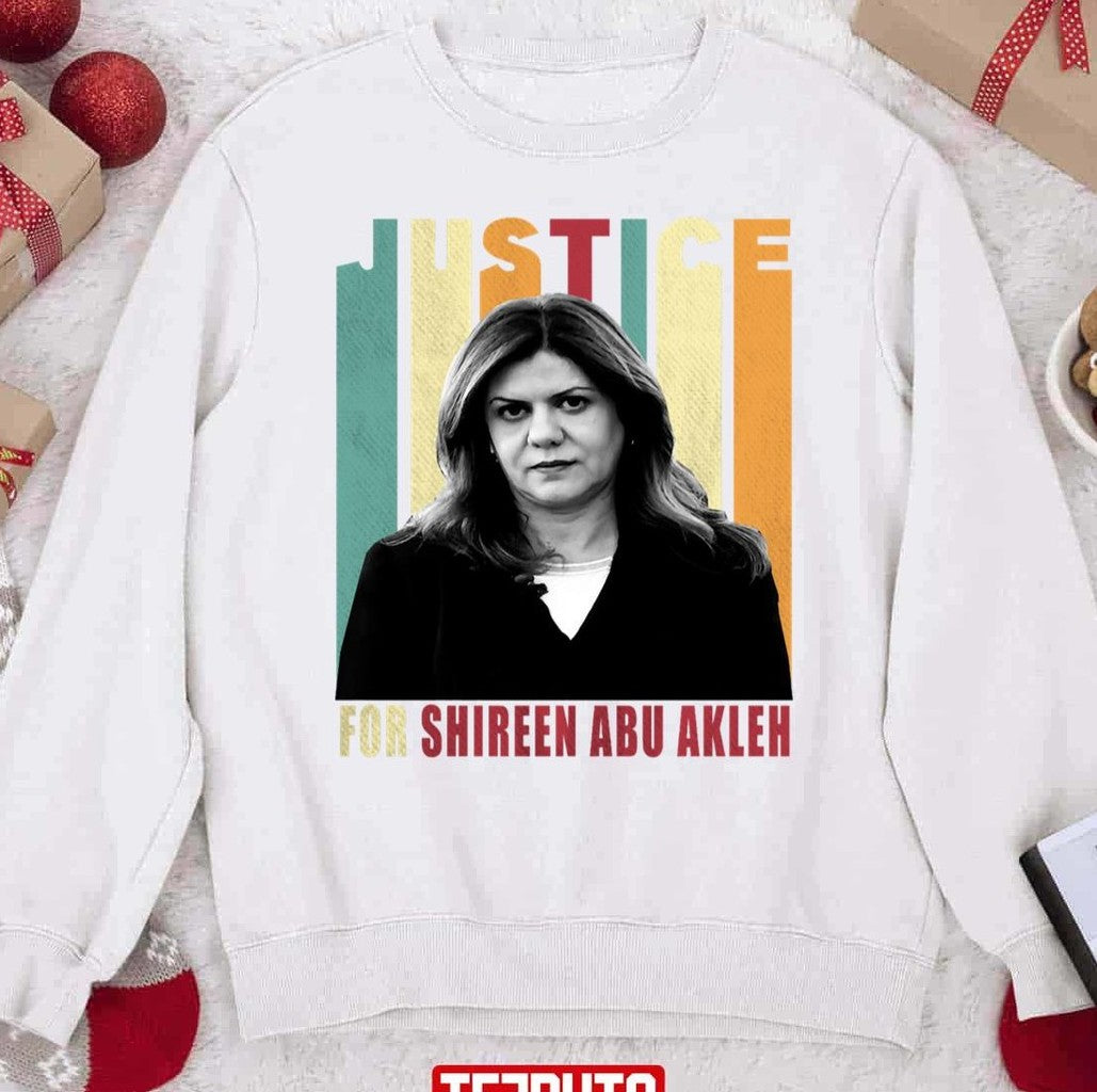 Rip Shireen Abu Akleh We Are All Shireen Unisex Sweatshirt