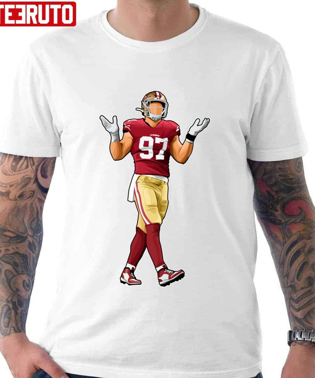 Nick Bosa 97 Reaction Unisex Hoodie