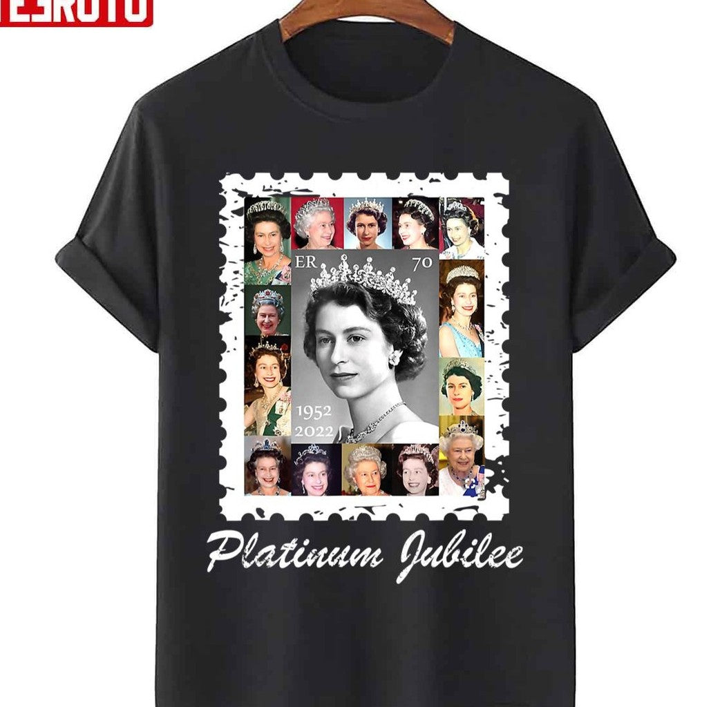 Platinum Jubilee Queen Elizabeths 70 Years Celebration 2022 Unisex T-Shirt