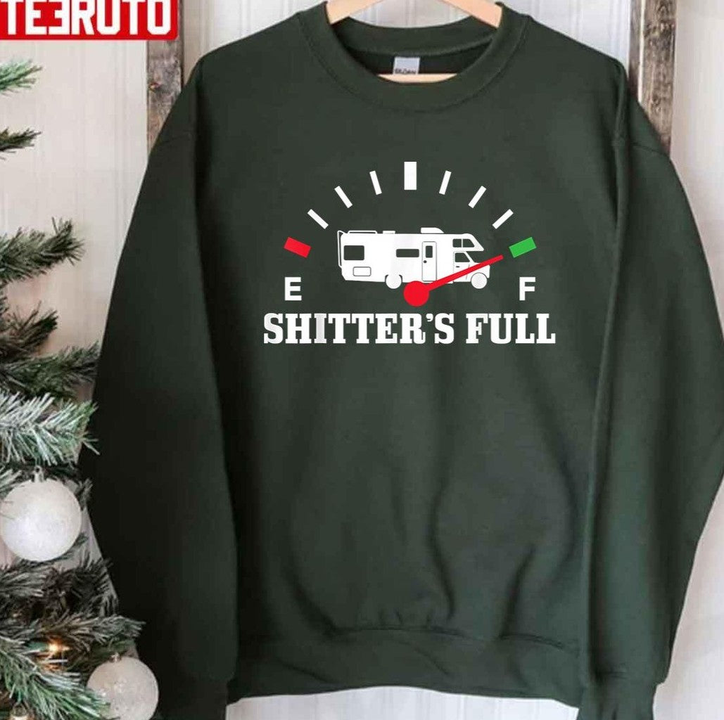 Rv Camper Shitter's Full Funny Road Trip Camping Unisex Sweatshirt