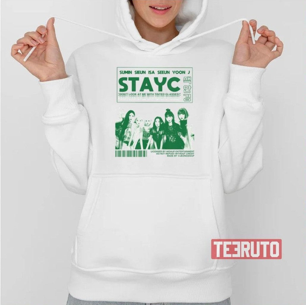Poster Retro Version Stayc Band Unisex T-Shirt