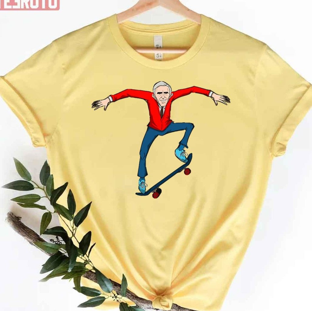 Shred Rogers Mister Rogers' Neighborhood Unisex T-Shirt