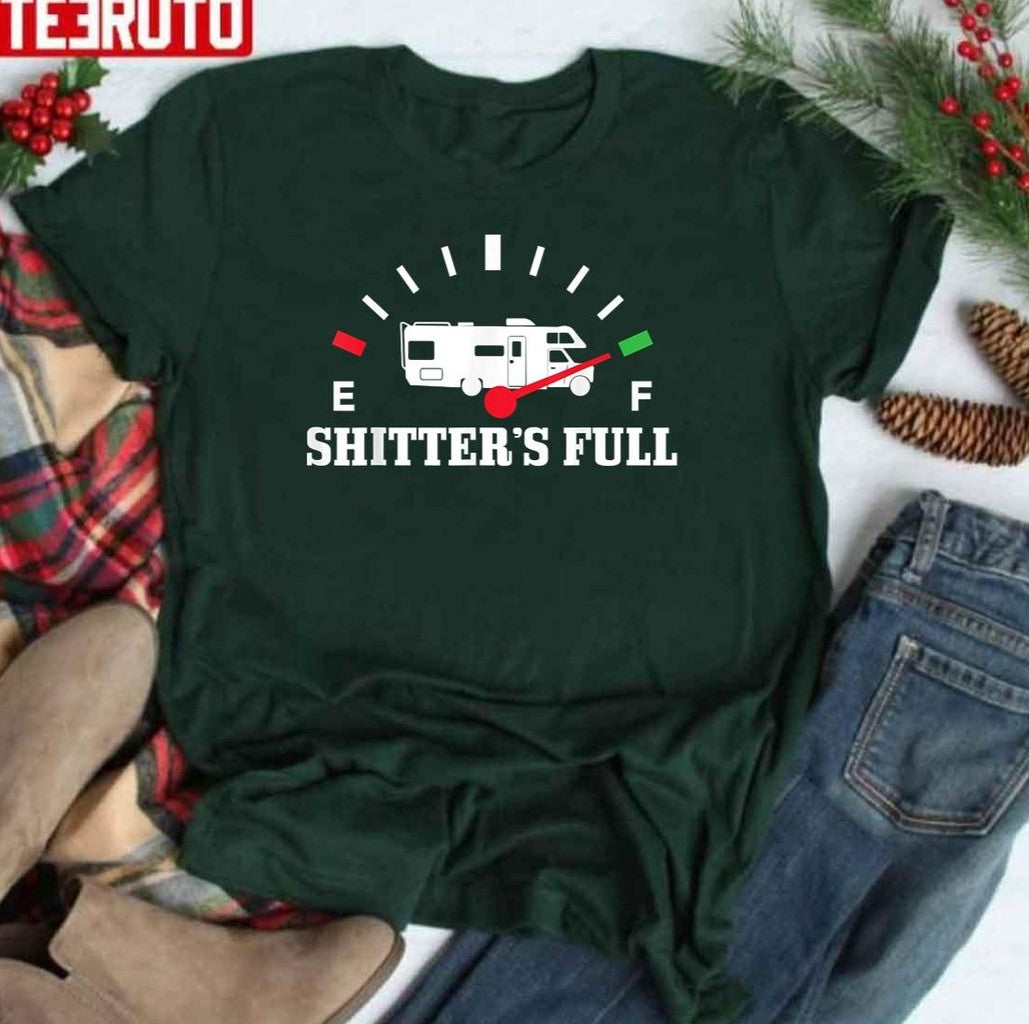 Rv Camper Shitter's Full Funny Road Trip Camping Unisex Sweatshirt