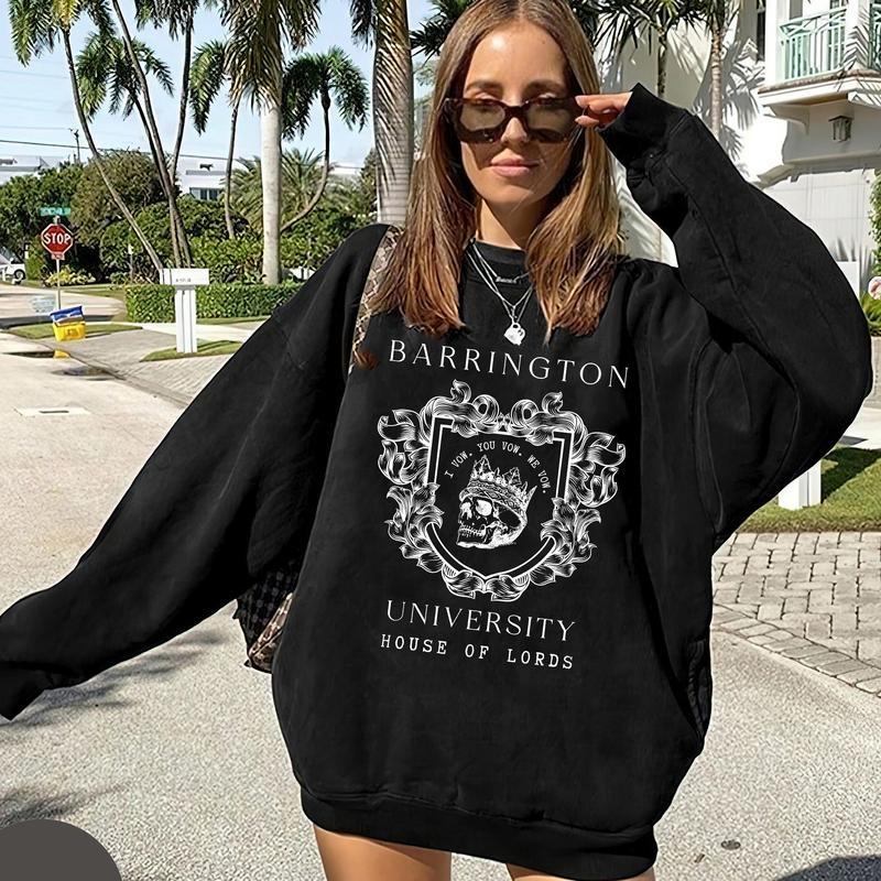 Barrington University House Of LORDS Sweatshirt, The Ritual Merch, Shantel Tessier, Dark Romance Shirt, LORDS Series Shirt, Smut Books, Bookish Merch,