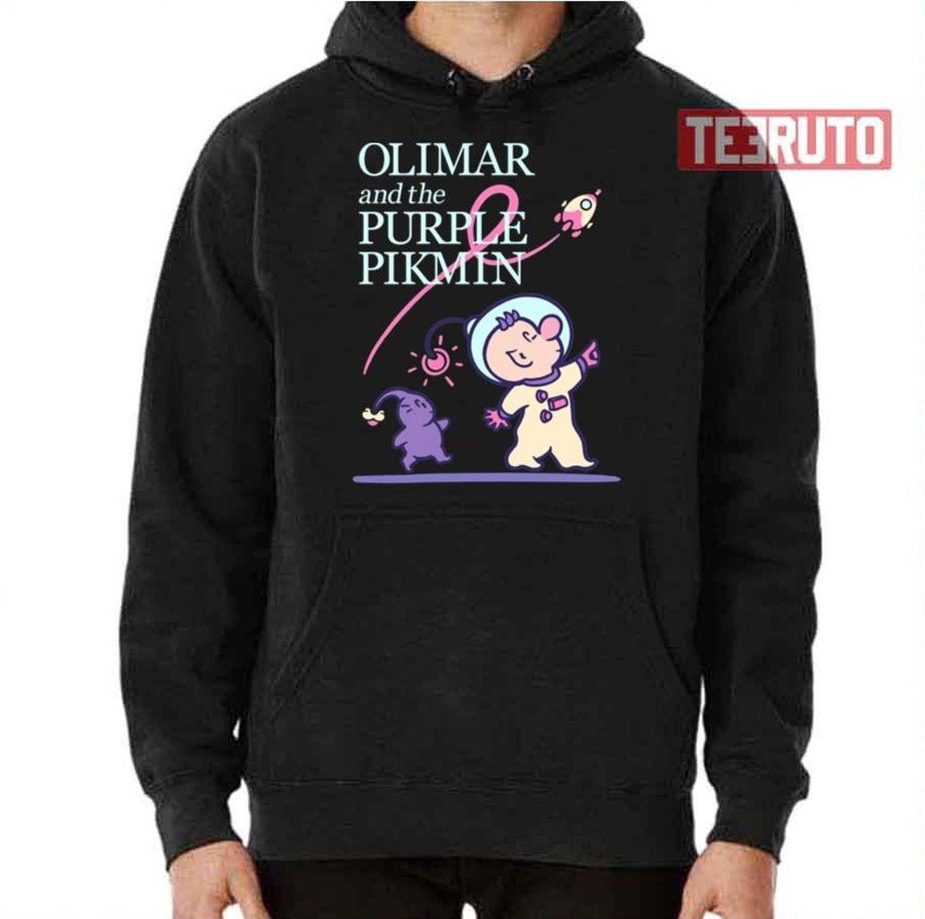 Olimar And The Purple Pikmin Unisex T-Shirt