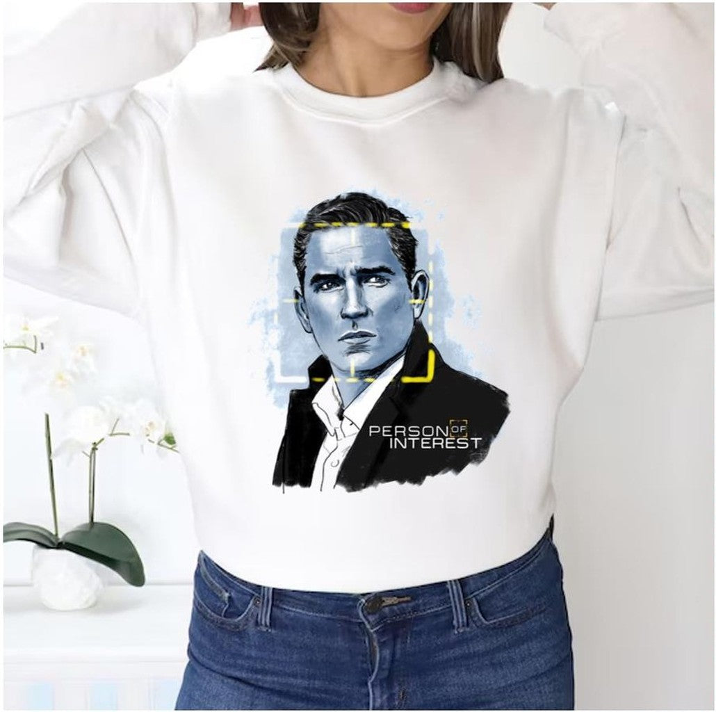 Mr Reese Person Of Interest Portrait Unisex Hoodie