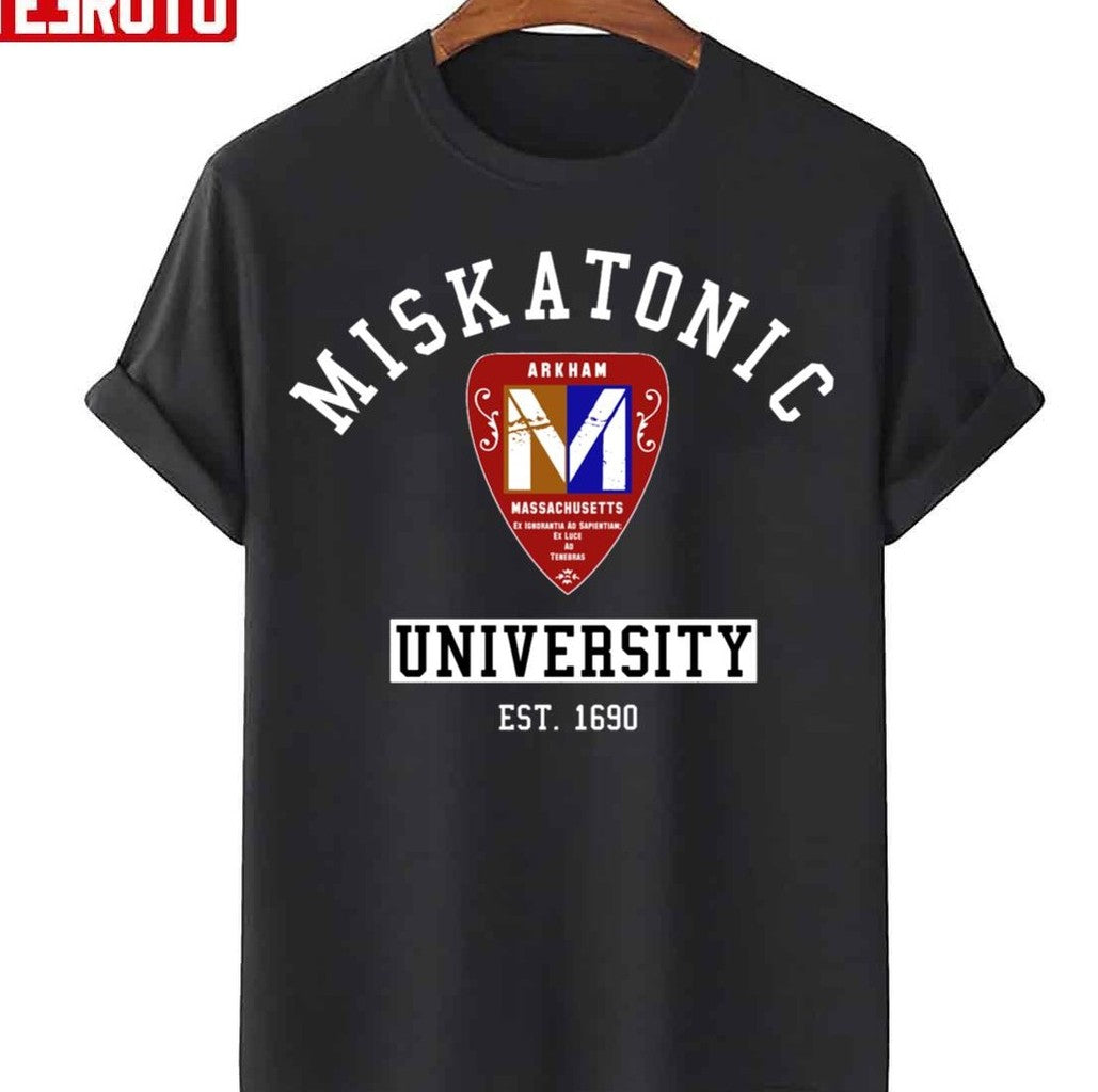 Best Miskatonic University Emblem Realistic Logo Design Unisex Sweatshirt