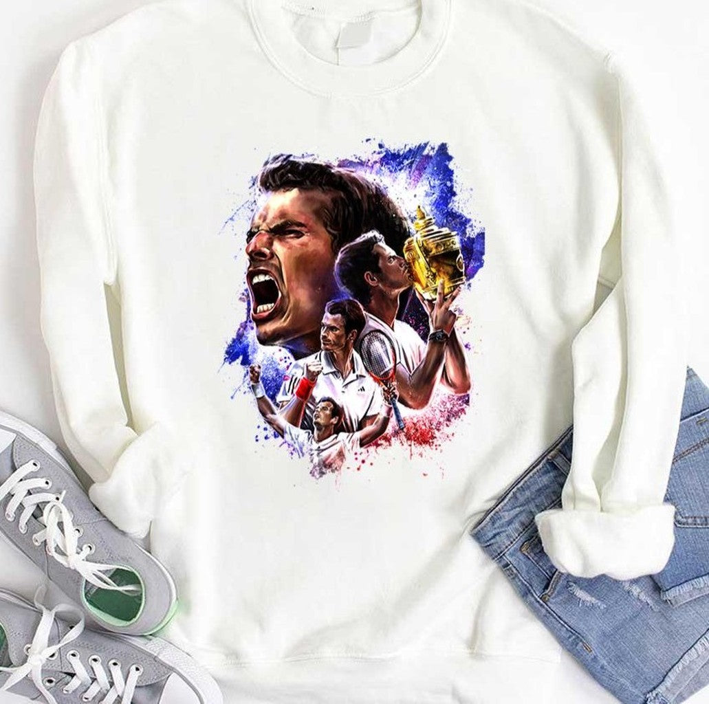 Andy Murray 5 Colored Design The Champion Unisex T-Shirt
