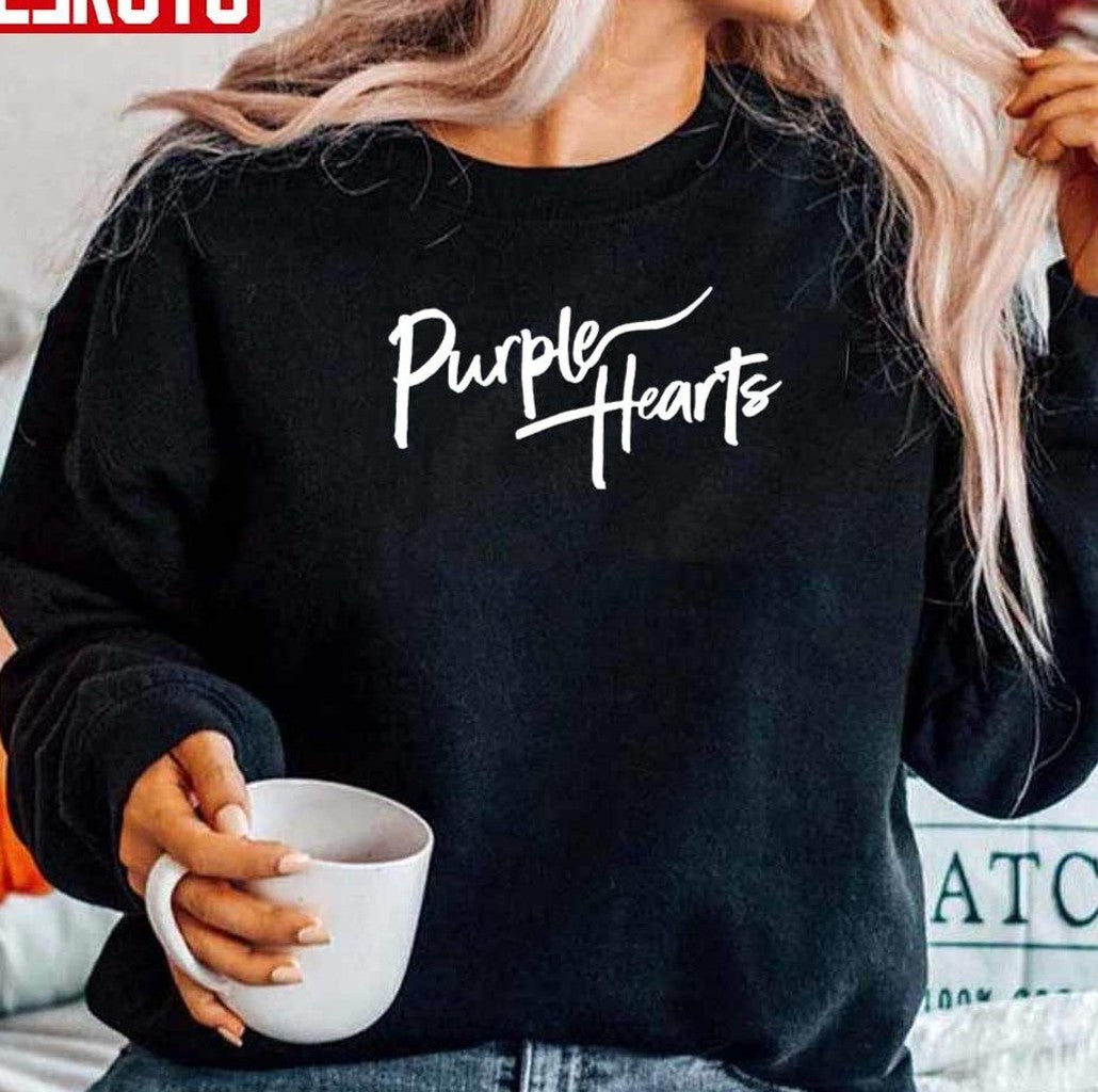 Purple Heart Netflix Movie New Logo Unisex Hoodie
