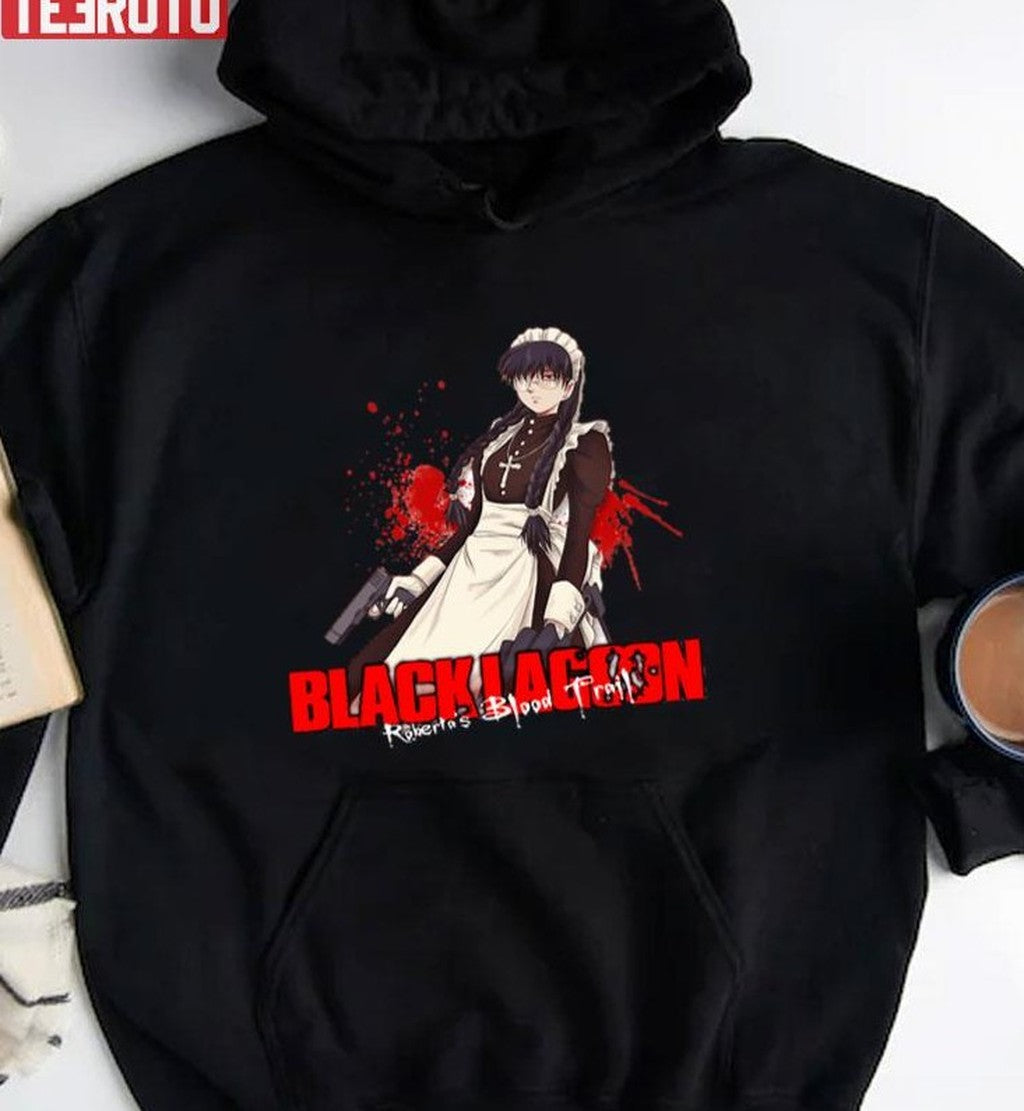 Roberta's Blood Trail Black Lagoon Anime Unisex T-shirt