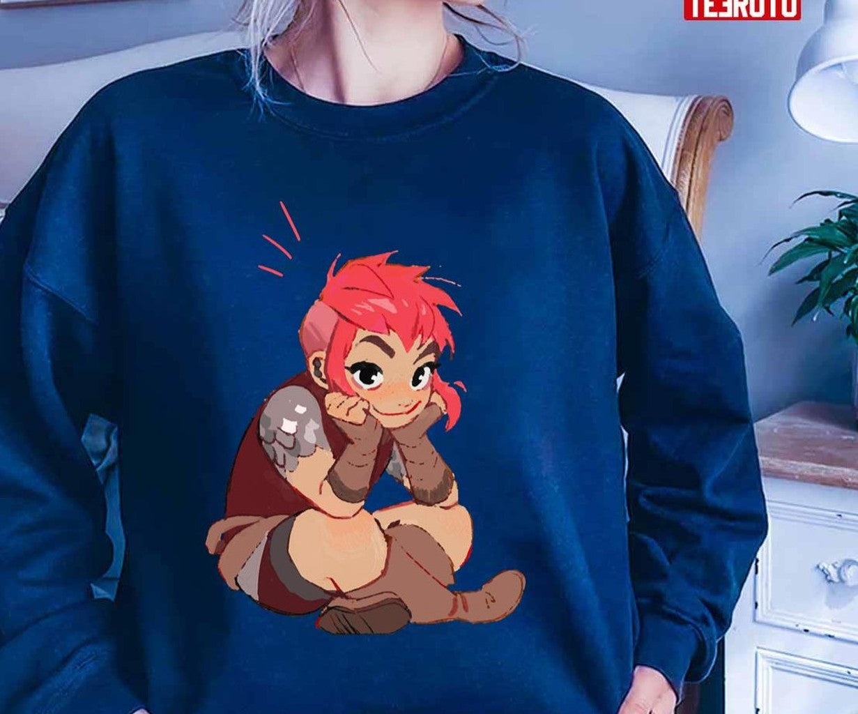 Anime Sitting Nimona Unisex T-Shirt