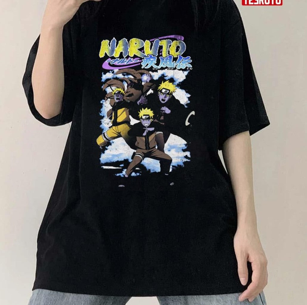 Naruto Anime 90s Vintage Inspired Unisex Sweatshirt