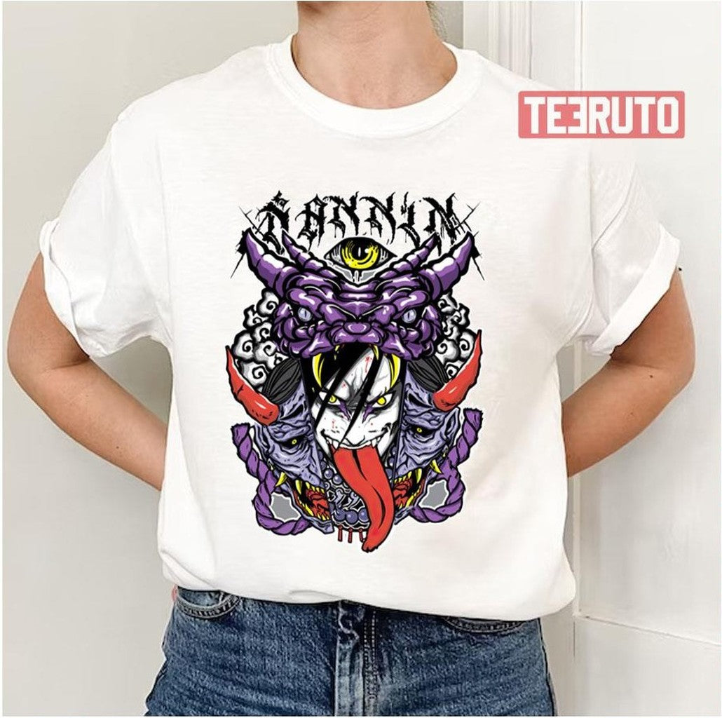 Red Tongue Orochimaru Sanin Naruto Shippuden Unisex T-Shirt