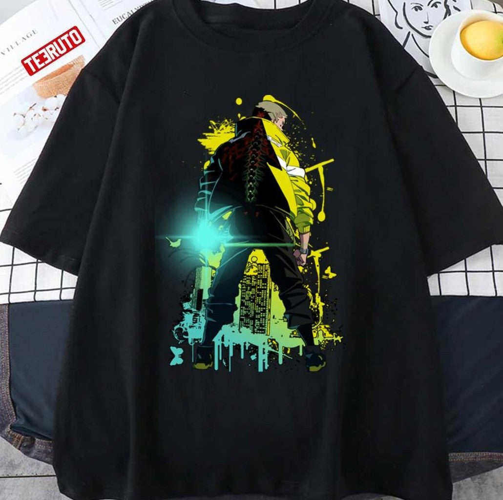 Artwork Of David Edge Runner Cyberpunk Edgerunners Unisex T-shirt