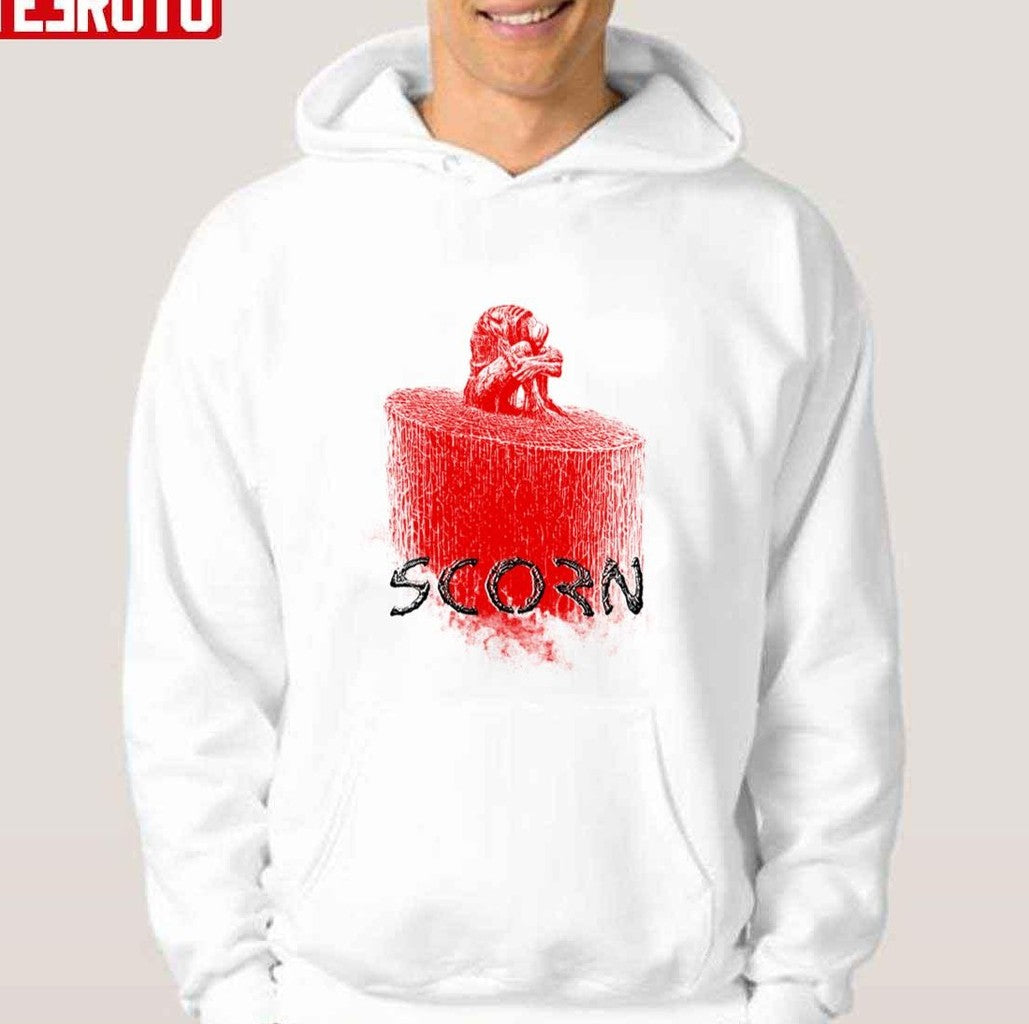 Red Scorn Art Unisex Hoodie