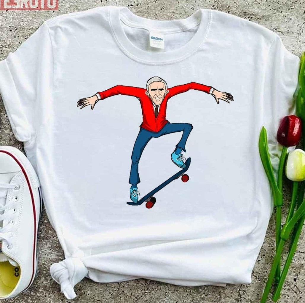 Shred Rogers Mister Rogers' Neighborhood Unisex T-Shirt