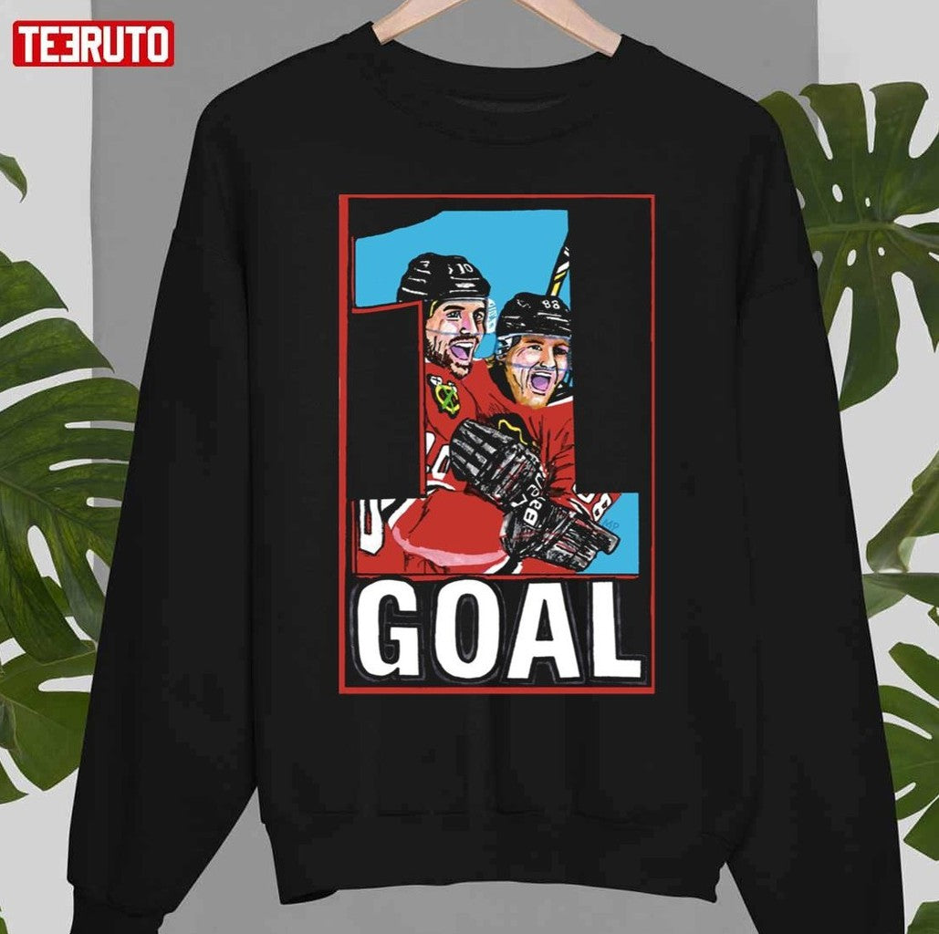 One Goal Chicago Blackhawks Unisex Hoodie