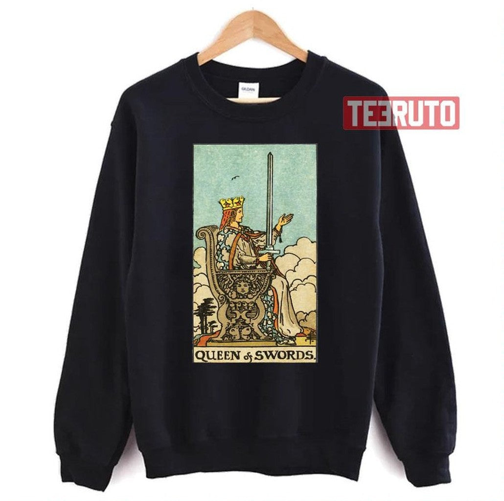 Queen Of Swords Tarot Unisex T-Shirt