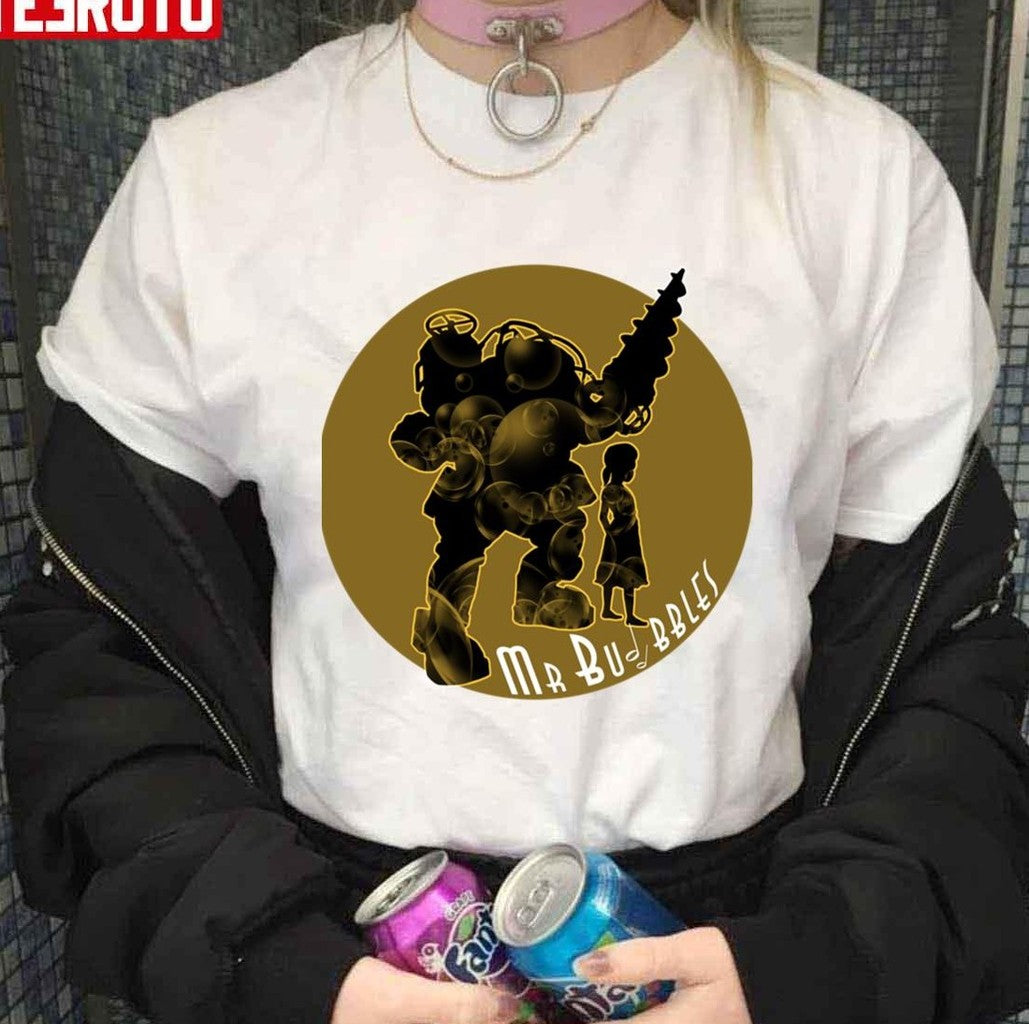 Mr Bubbles Bioshock Video Game Graphic For Fans Unisex Hoodie