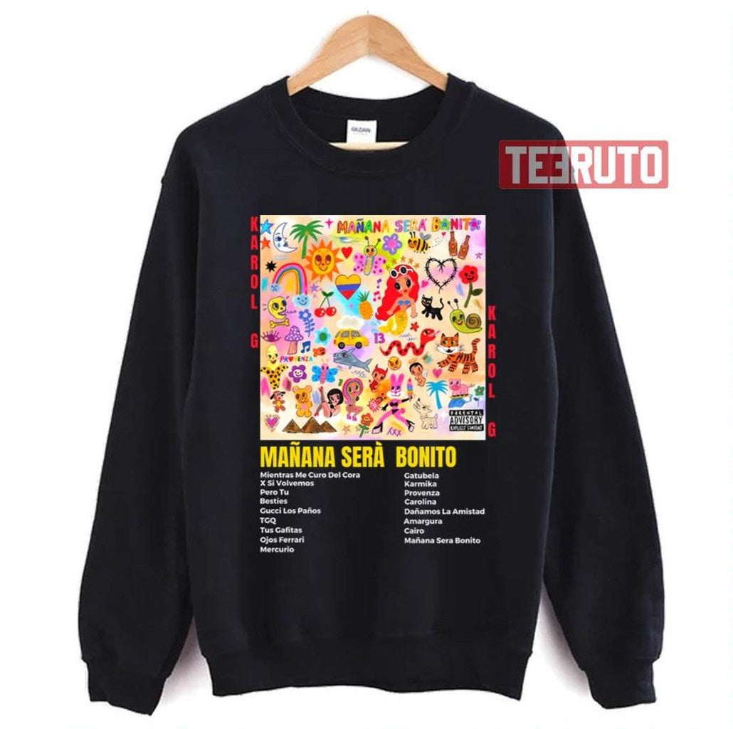 New Album Art Manana Sera Bonito Karol G Unisex Hoodie