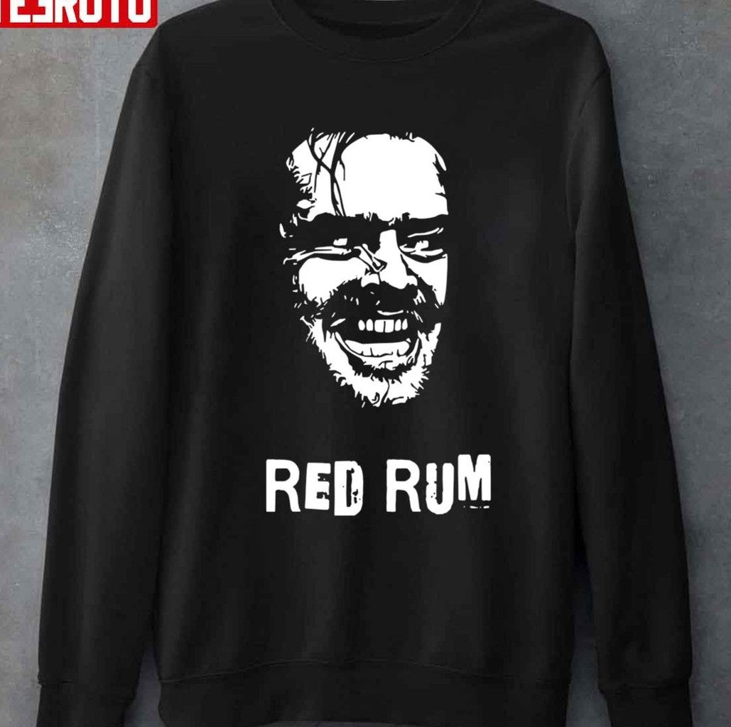 Red Rum The Shining Horror Graphic Unisex T-Shirt