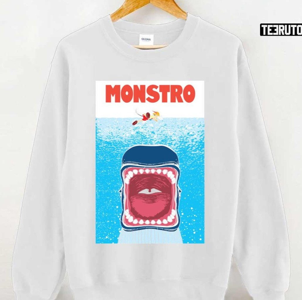 Monstro Pinocchio Jaws Inspired Unisex T-shirt