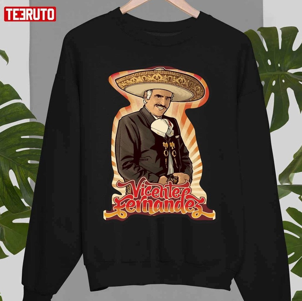 Rip Vicente Fernandez Vintage Art Unisex T-Shirt