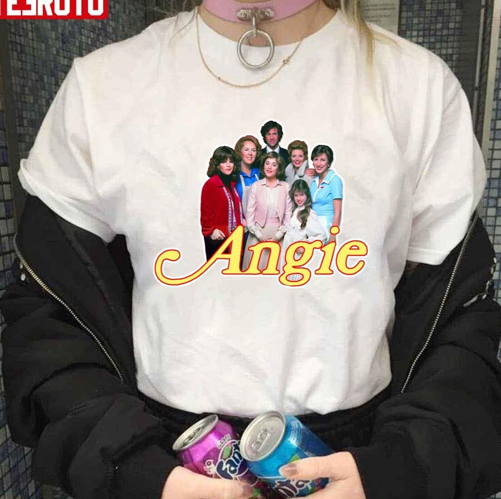 Angie Cast 70s 80s Throwback Tribute Retro Unisex Sweatshirt