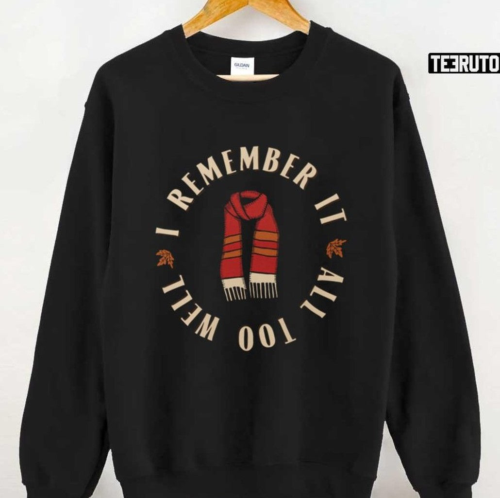 Red Scarf All Too Well Taylor's Version Unisex Sweatshirt