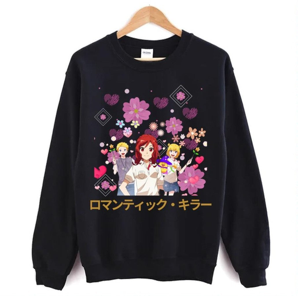 Sakura Flowers Romantic Killer Anime Unisex Sweatshirt