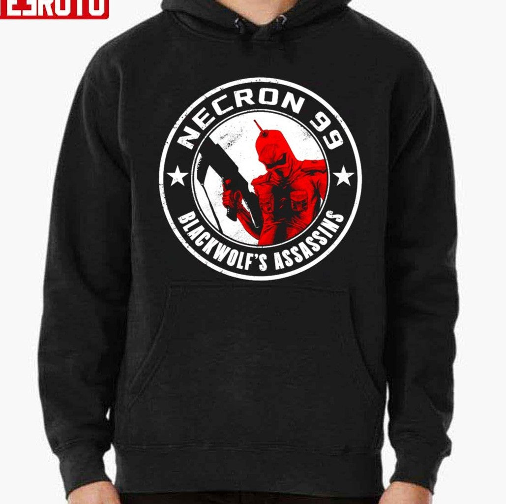Necron 99 Red Rounded Logo Unisex T-Shirt