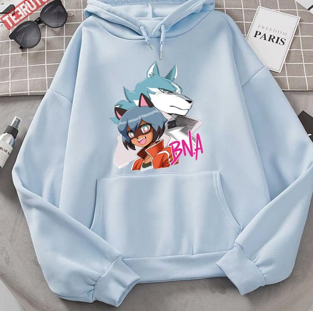 Anime Mainleads Brand New Animal Bna Unisex Hoodie