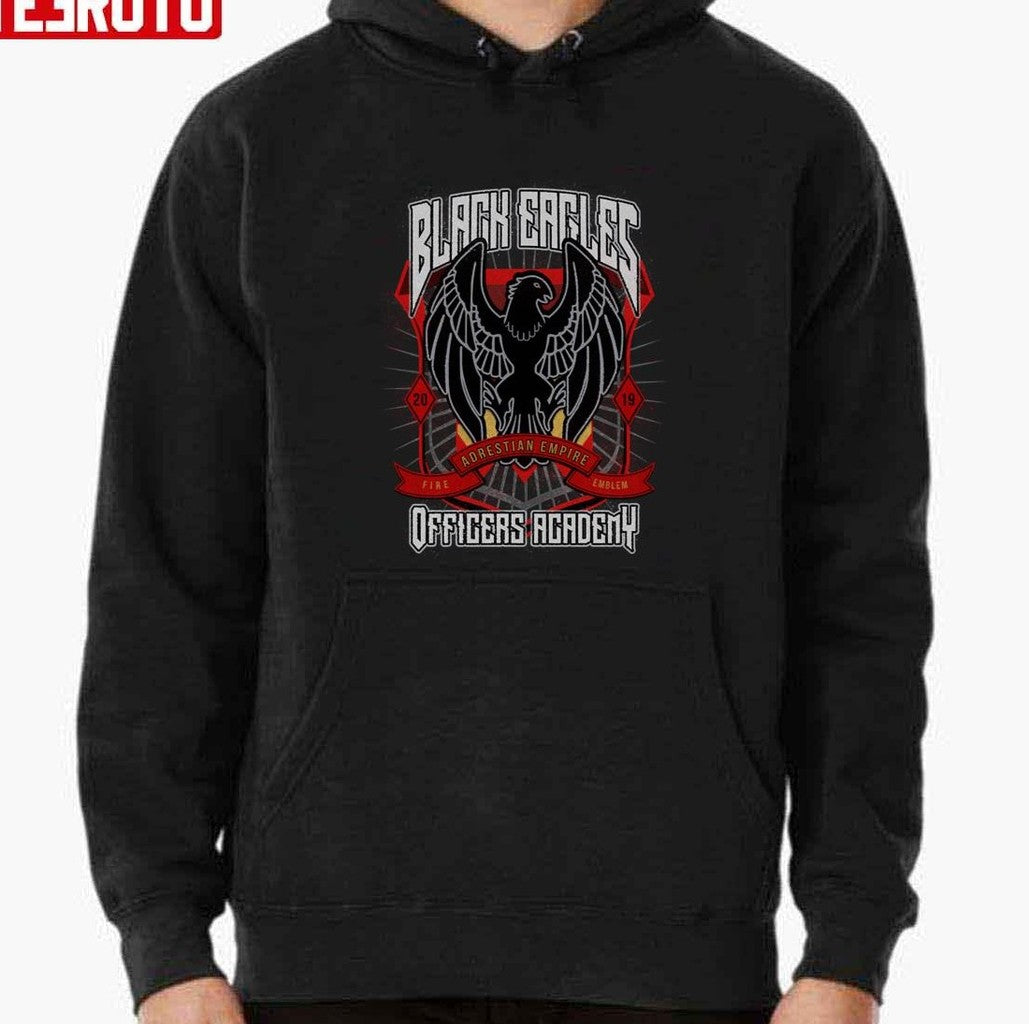 Black Eagles Crest Adrestian Empire Officers Academy Fire Emblem Unisex T-Shirt