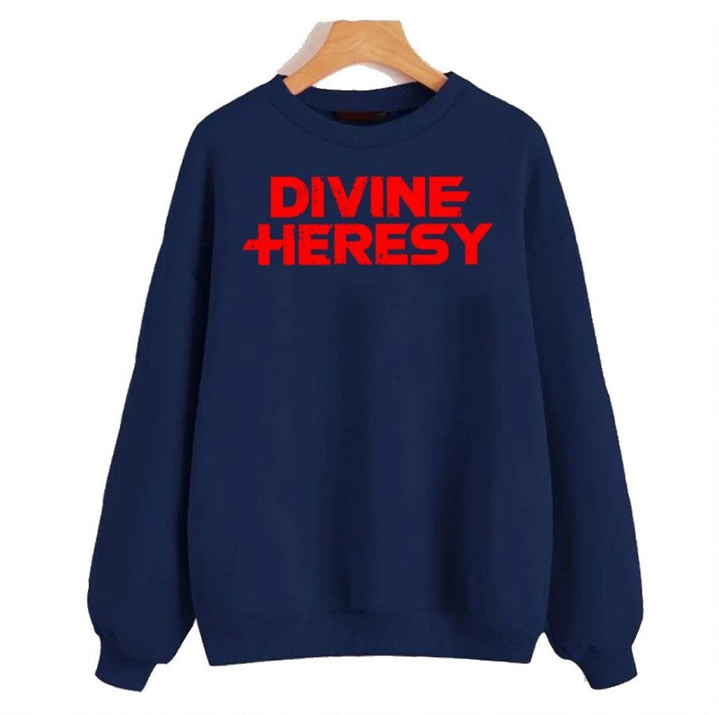 Red Logo Band Divine Heresy Unisex Sweatshirt