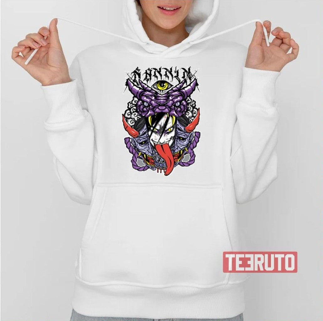 Red Tongue Orochimaru Sanin Naruto Shippuden Unisex T-Shirt